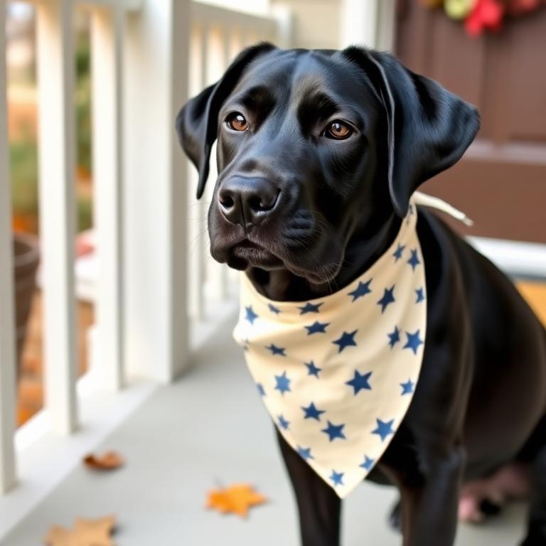Moose wearing a Northstar bandana